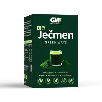 BIO Ječmen Green Ways v prášku 