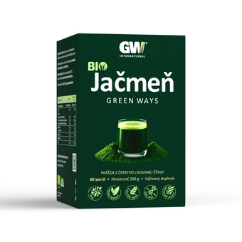 BIO JAČMEŇ Green Ways v prášku 