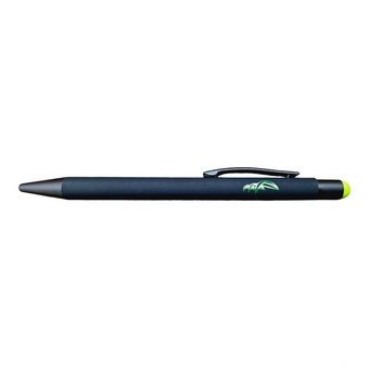 Aluminium ballpoint touch pen - 3 bridges