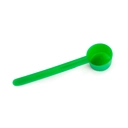 Green measuring spoon