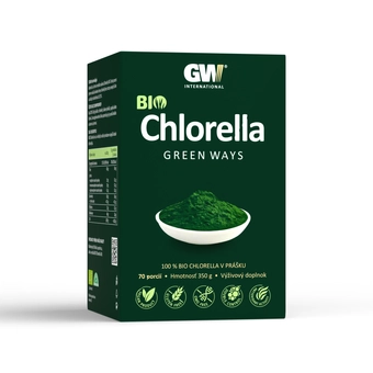 BIO Chlorella Green Ways v prášku 
