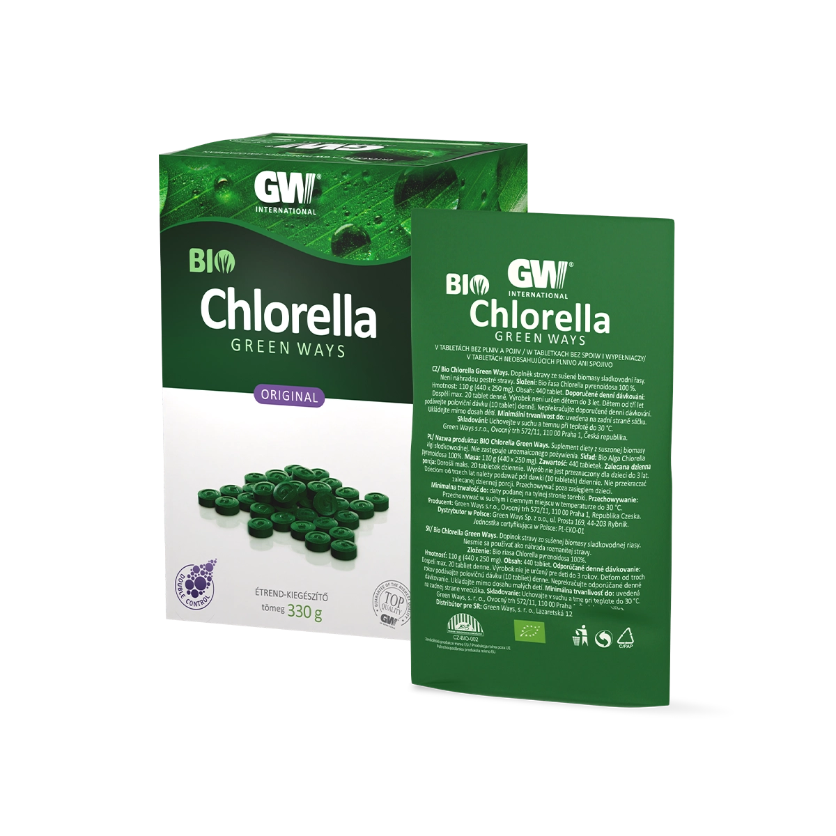 Product BIO Chlorella Green Ways 