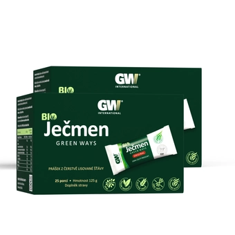 Cestovní balení BIO Ječmen GW 